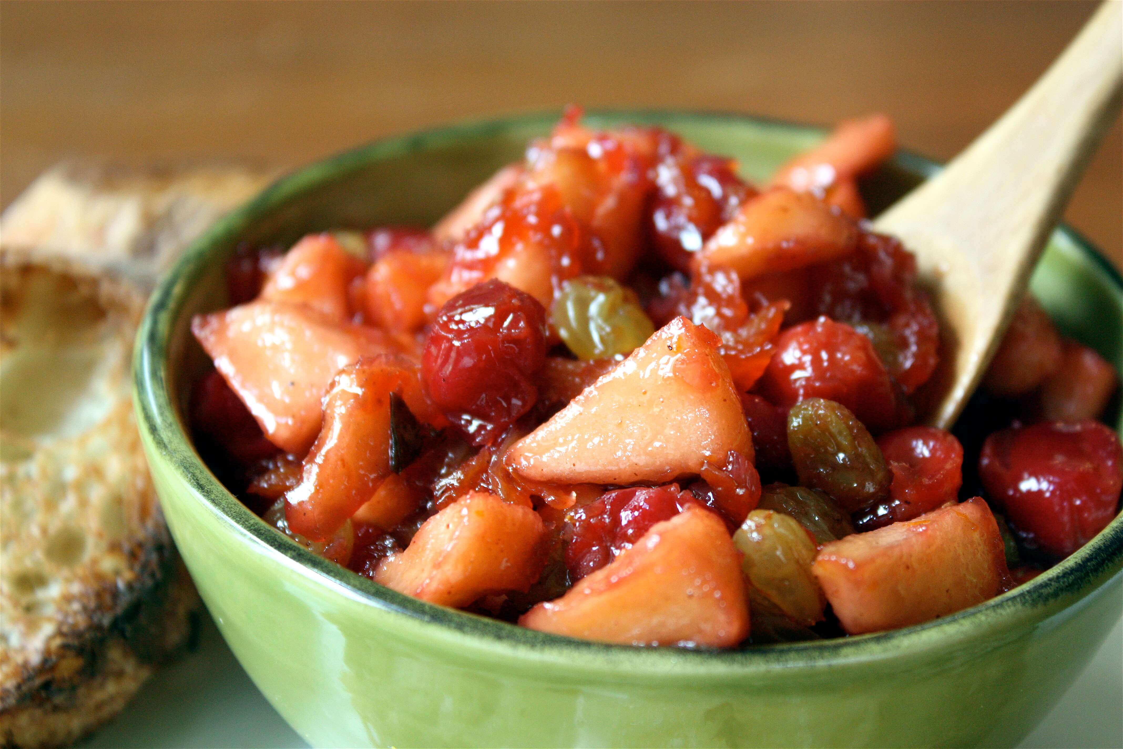 Apple & Cherry Chutney Apple & Cherry Chutney